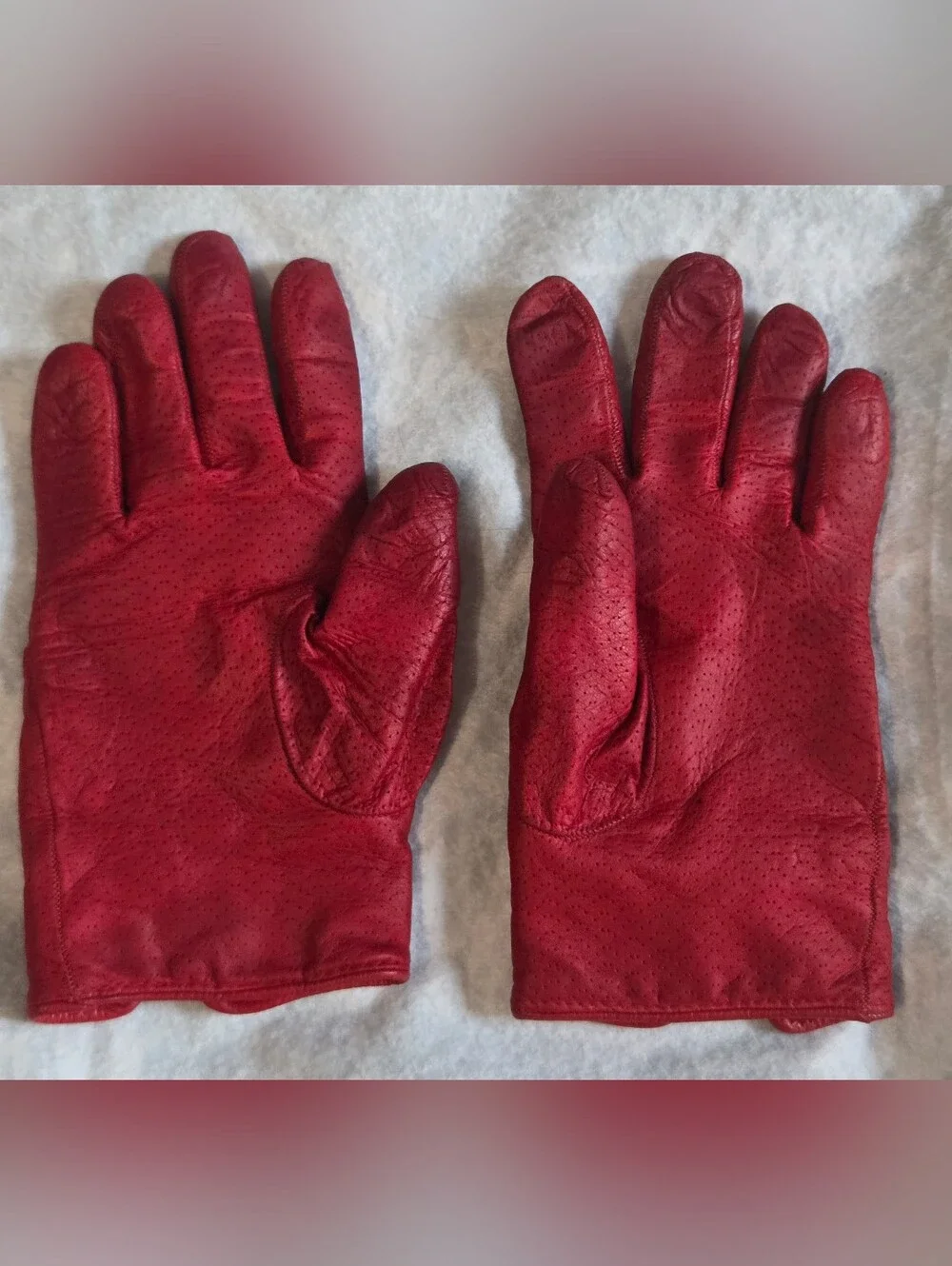 Sermoneta 100٪ Cashmere Leather Gloves size 7